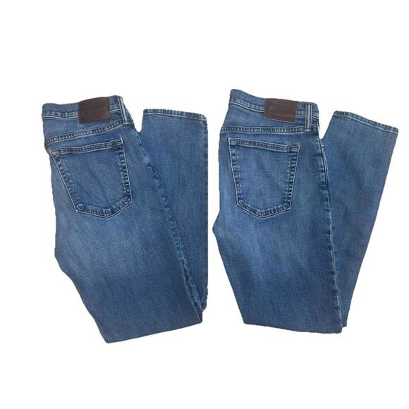 Abercrombie & Fitch Other - Lot of 2 Abercrombie Fitch Athletic Skinny Stretch Jeans Mens 31x30 Medium Wash